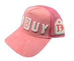 Pink Suede DoBuy Trucker Hat