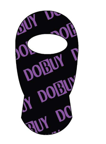Black & Purple DoBuy Balaclava Mask