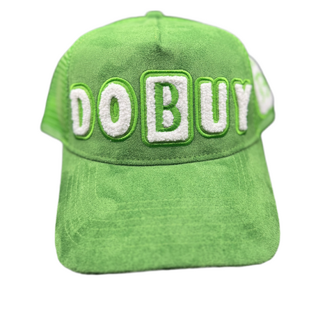 Green Suede DoBuy Trucker Hat