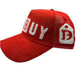 Red Suede DoBuy Trucker Hat