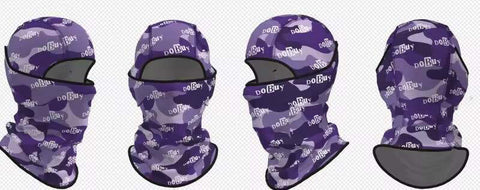 Purple Camo DoBuy Balaclava Mask